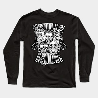 Skulls of Ride Long Sleeve T-Shirt